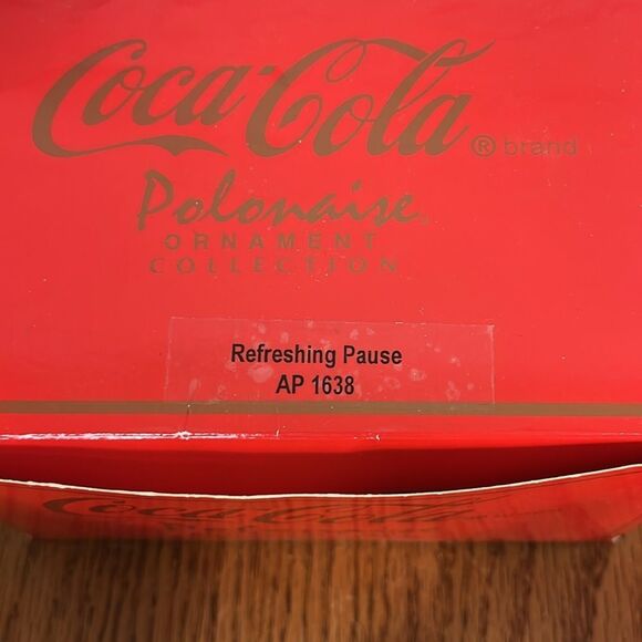 Kurt Adler Polonaise Coca Cola Polar Bear, Santa, Snowman Christmas Ornaments - Picture 9 of 12